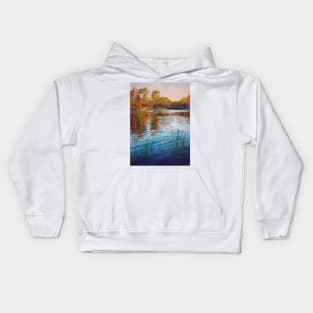 'Evening Reflections' - Goulburn River Kids Hoodie